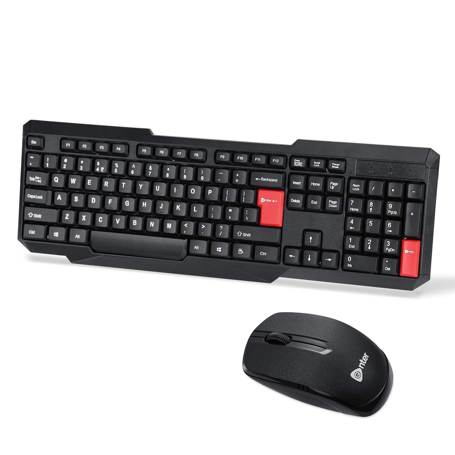 Enter Wireless Keyboard & Mouse Combo