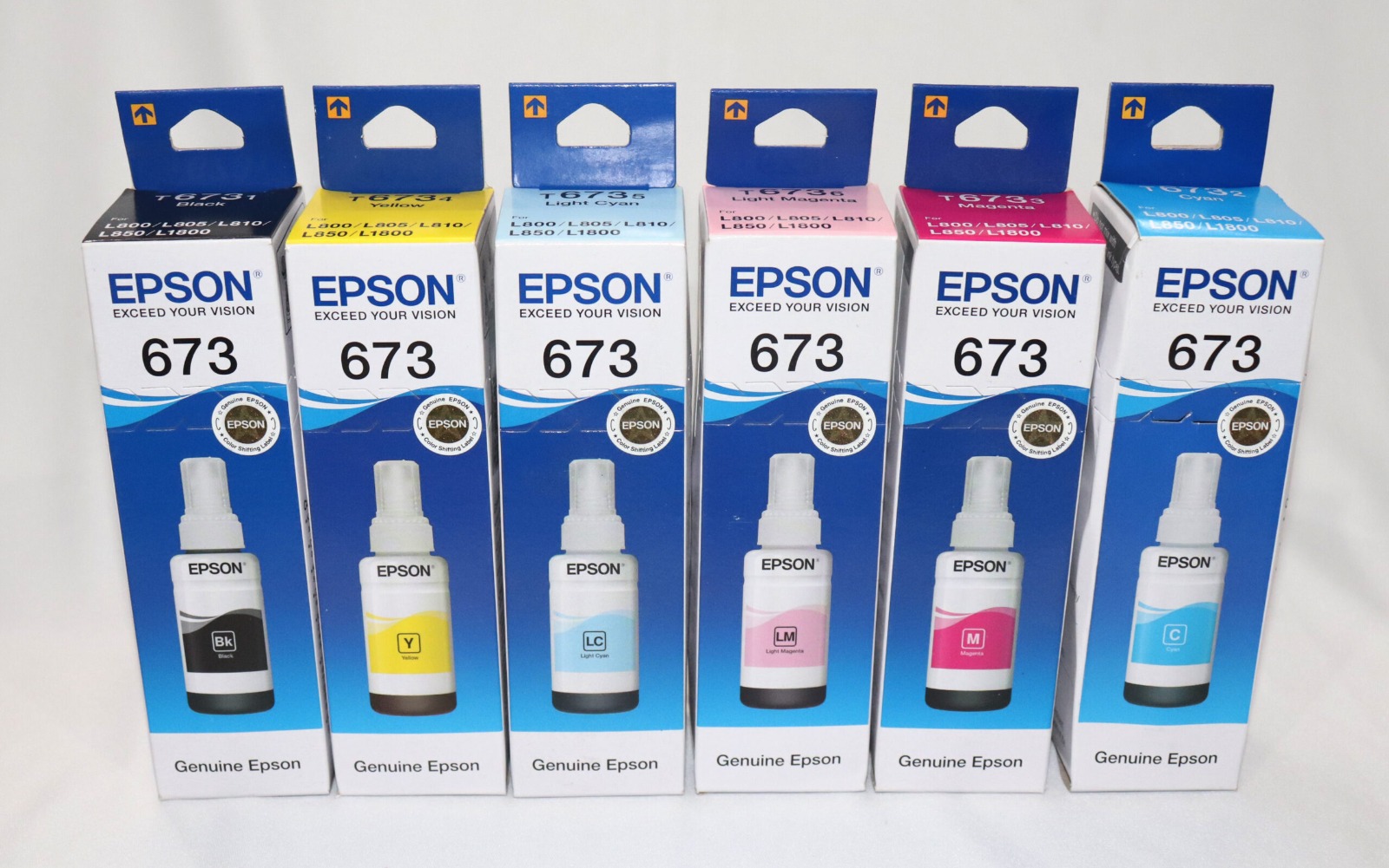 EPSON 673 Ink Bottle Set
